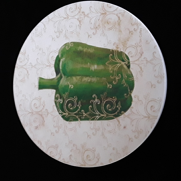 Counter Art - Absorbent Coasters - Vegetables - set of 4 - Picture 3 of 8